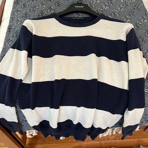 Brandy Melville navy striped sweater